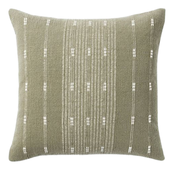 Tunas Cushion Olive and Natural 50 cm X 50 cm