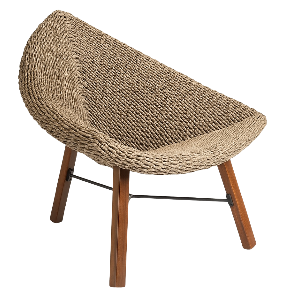 Sillón Lounge Ray Wood