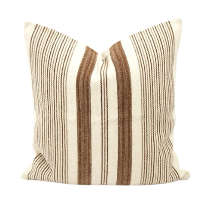 Oaxaca Cushion Cofee and Natural 50 cm X 50 cm