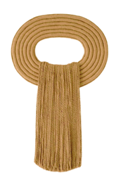 Saturno Mustard Macramé Panel 