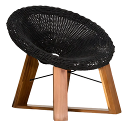 [STGMEX.SON.001] Sandy Wood Lounge Chair