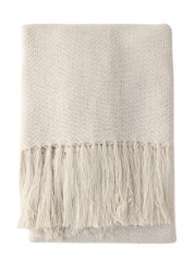 Decorative Blanket Natural 2,00 m x 1.70 m