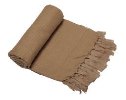 Decorative Brown Blanket 2,00 m x 1.70 m