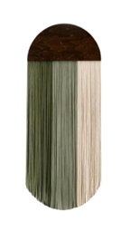 Greens Macramé Panel 